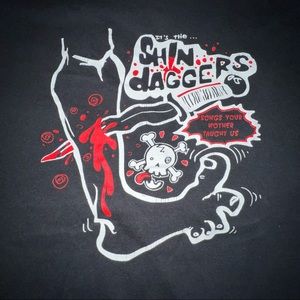 Band tee from the shin daggers